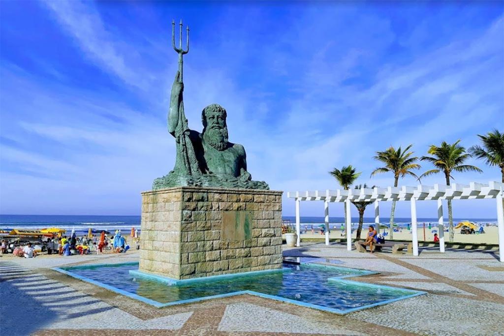 Praia Grande -Ocian Rio D'Ouro Ape 70Mt Do Mar Eksteriør billede